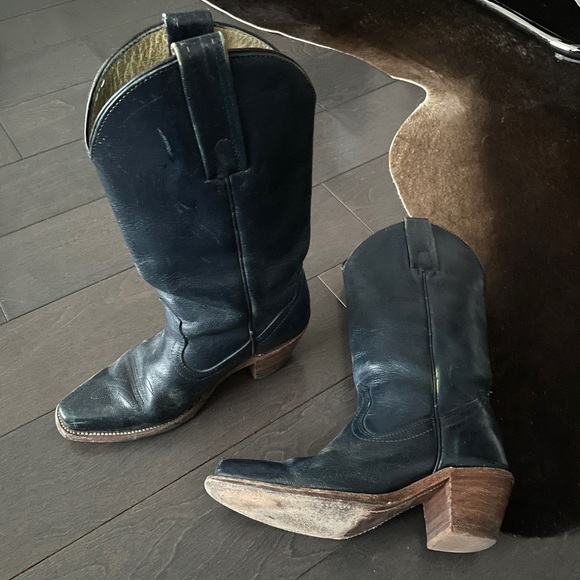 FRYE knee high cowboy boots - Picture 2 of 6